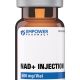 Vial of NAD+ supplement for IV therapy